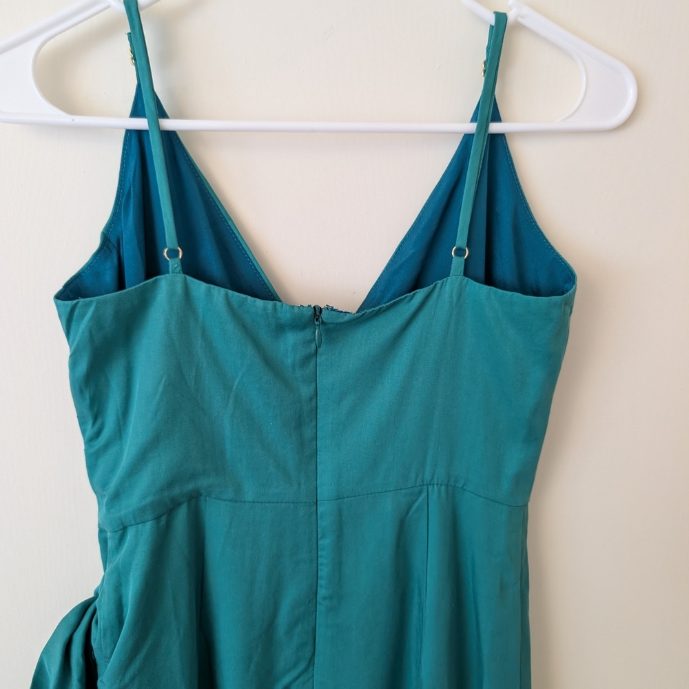 Lovers + Friends Womens XS Orchid Dress Green NWT Cocktail Party Formal - Picture 5 of 7
